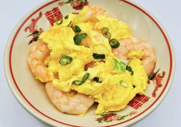 L35 虾仁炒蛋｜Shrimp and Egg Stir-fry